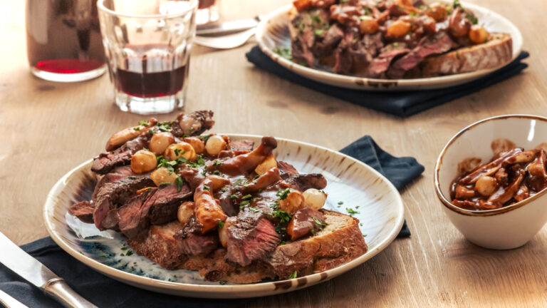 Steak Bourguignon