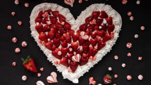 Glutenfreie Pavlova Rezept für Muttertag oder Valentinstag