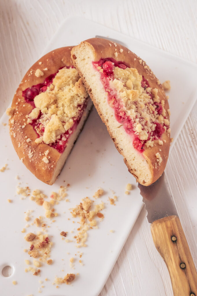 Johannisbeeren-Streuseltaler wie vom Bäcker Rezepte-SilkesWelt.de