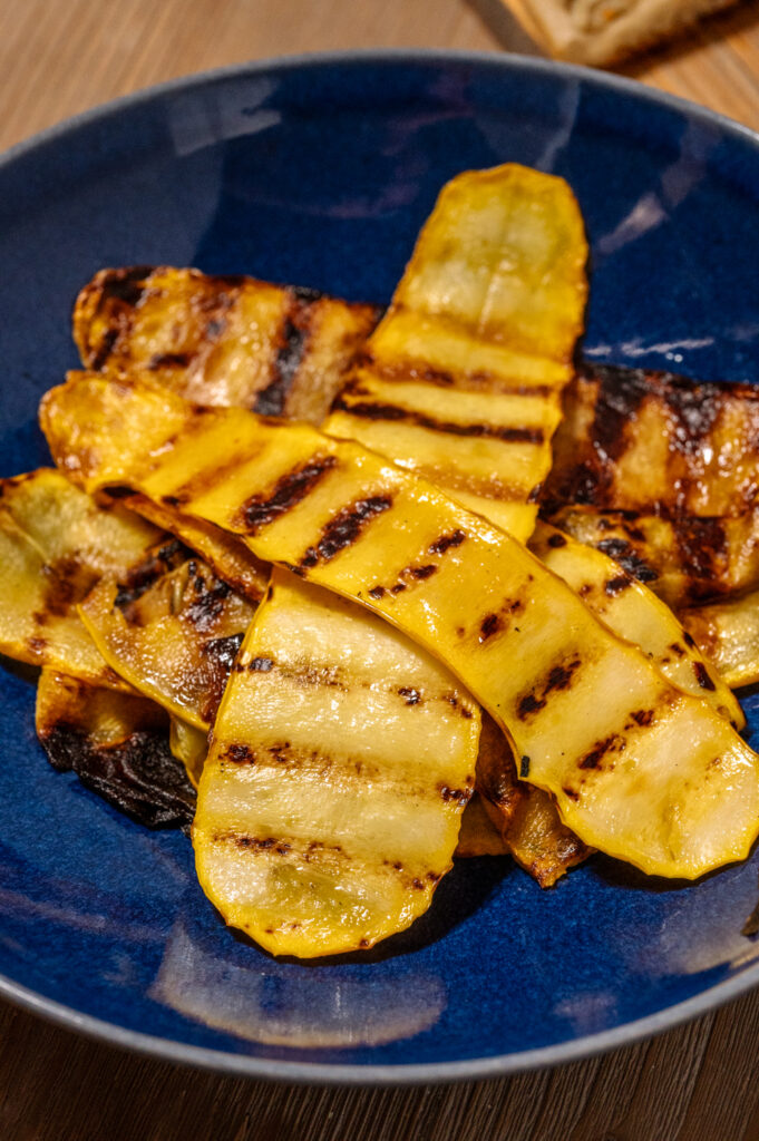 Gegrillter Zucchinisalat mit Joghurt Rezepte-SilkesWelt.de