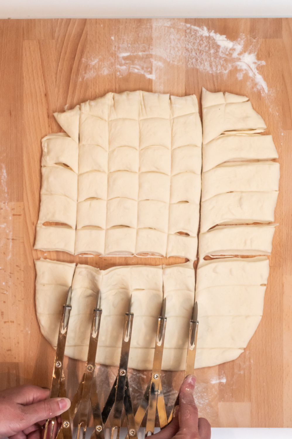 Kräuterbrötchen zum Snacken