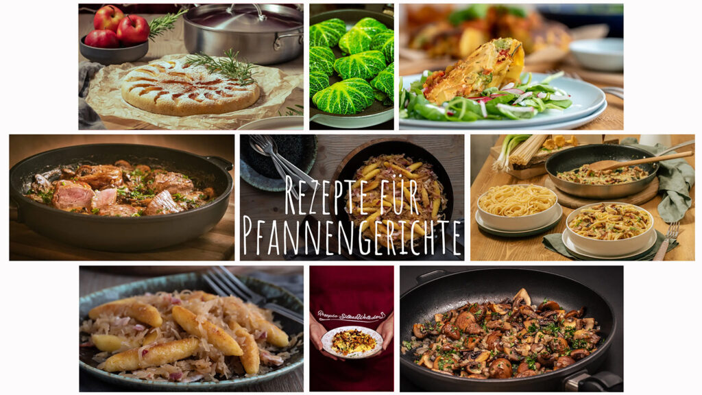 Rezepte für Pfannengerichte Rezepte-SilkesWelt.de