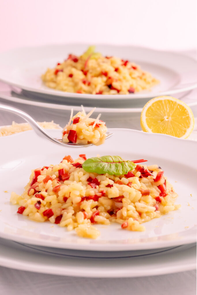 Zitronen Risotto mit Mangold Rezepte-SilkesWelt.de