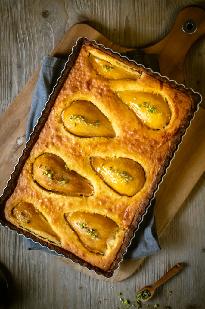 Birnentarte mit Lebkuchengeschmack Rezepte-SilkesWelt.de