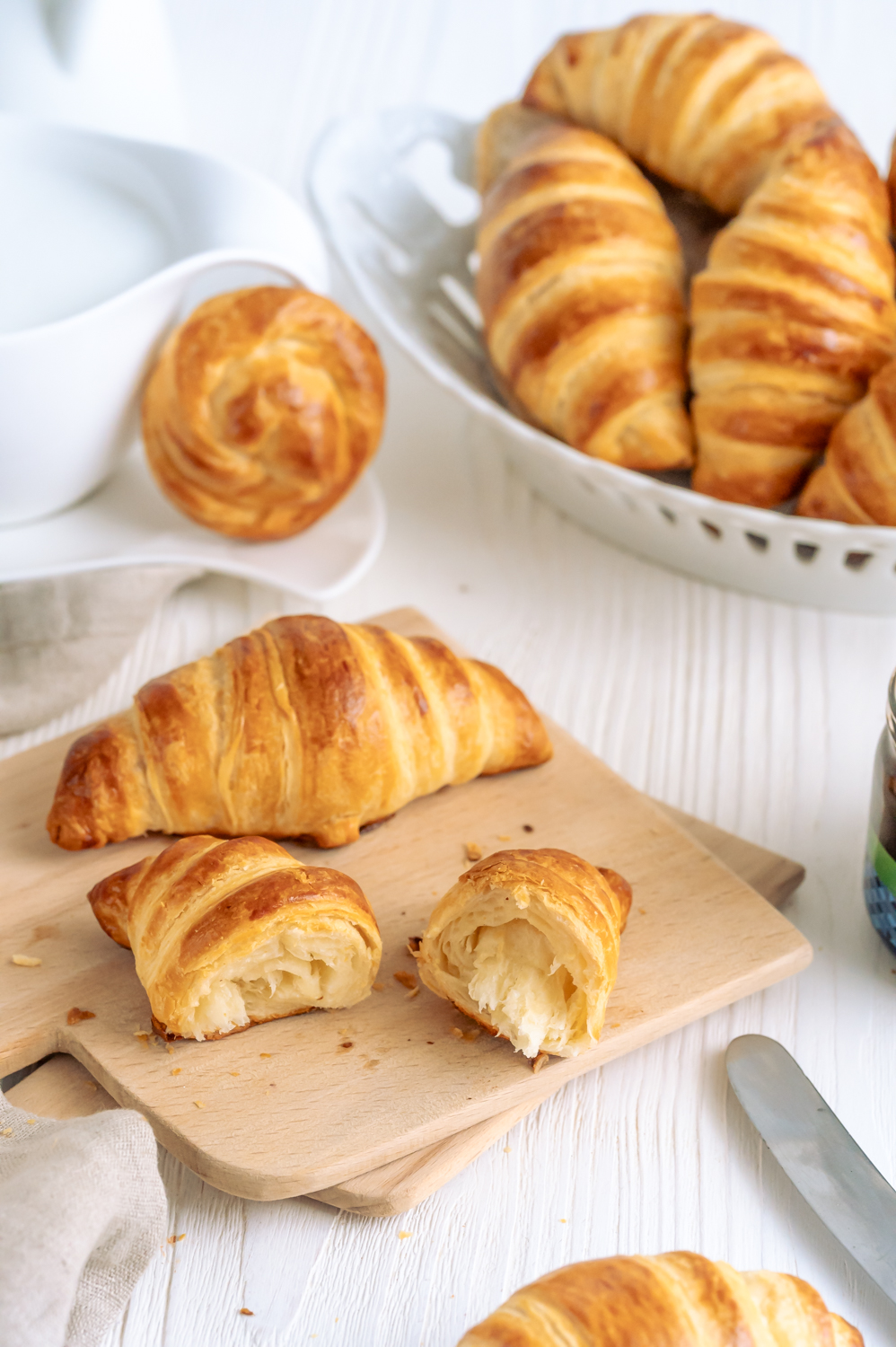 Zimtschnecken als Wool Roll Bread Rezepte-SilkesWelt.de