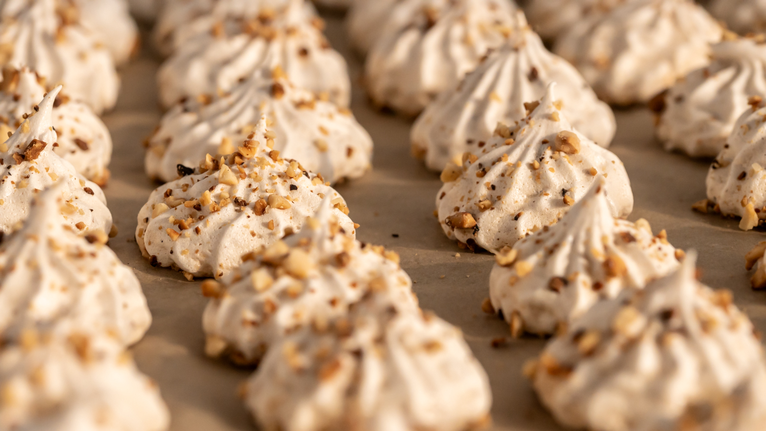 Rezept für Haselnuss Meringue glutenfrei