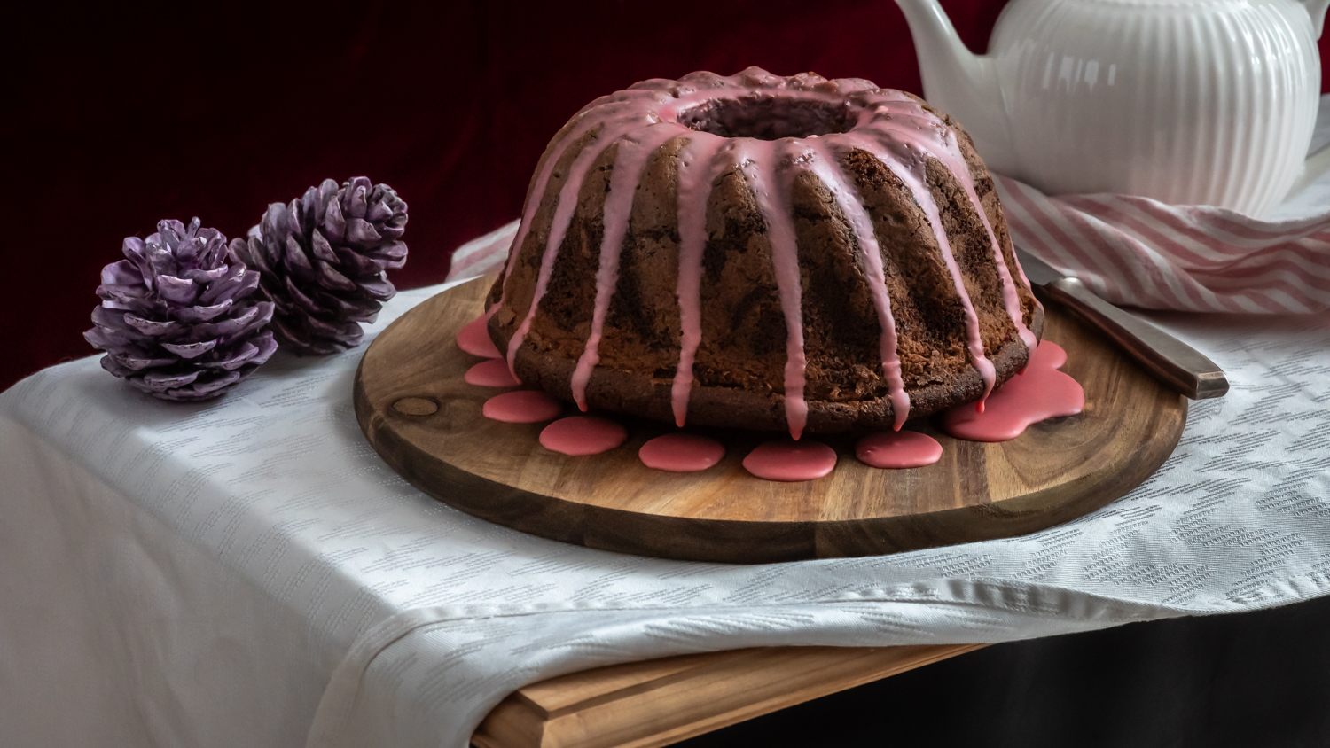 Original Rotweinkuchen mit weihnachtlichen Gewürzen Rezepte-SilkesWelt.de