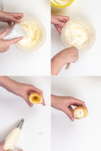 Blätterteig-Schillerlocken mit cremiger Füllung Rezepte-SilkesWelt.de Blätterteig Schillerlocken füllen