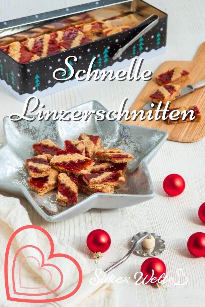 Rezept für Linzer Plätzchen selber machen ganz schnell