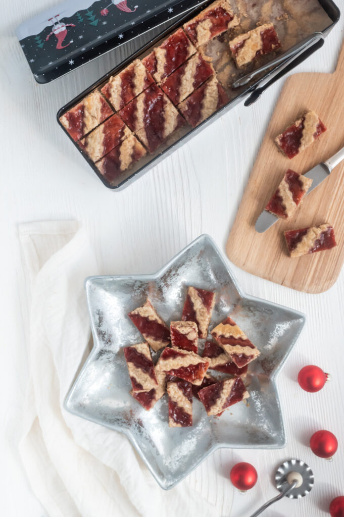 Linzerschnitten_Pin-2 Cookies und Plätzchen-Rezepte Rezepte-SilkesWelt.de