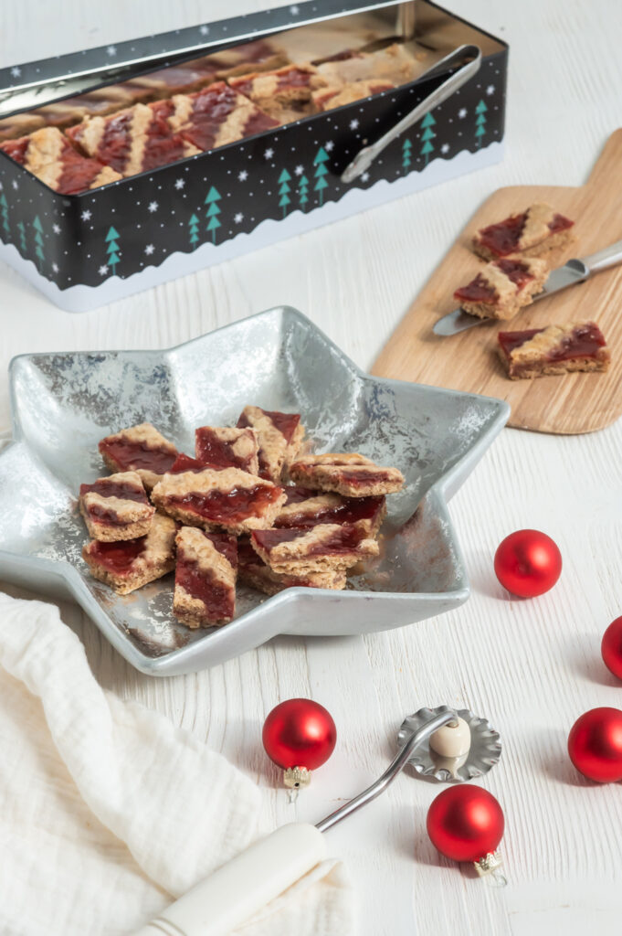 Schnelle Linzerschnitten Rezept zum selber backen