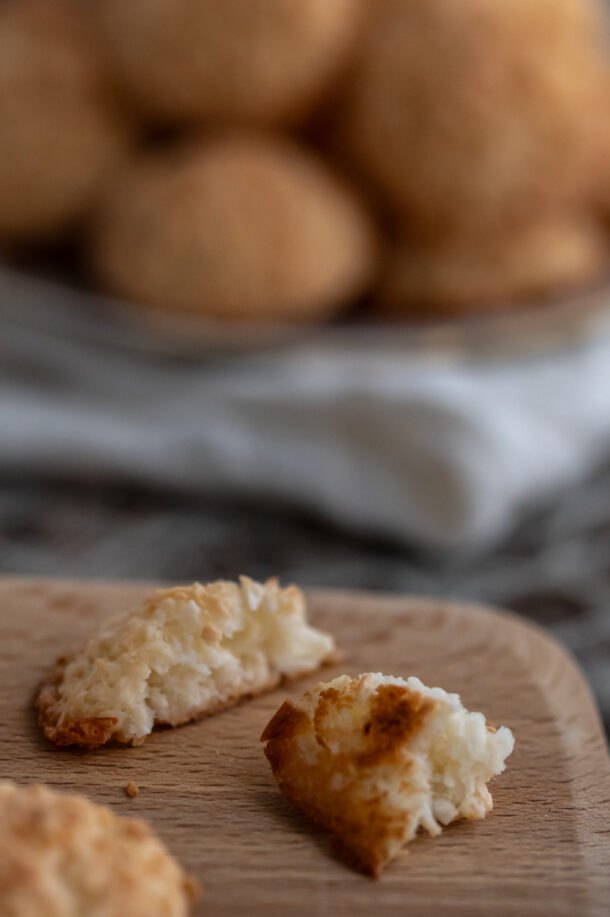 Saftige Kokosplätzchen Saftige Kokosplätzchen