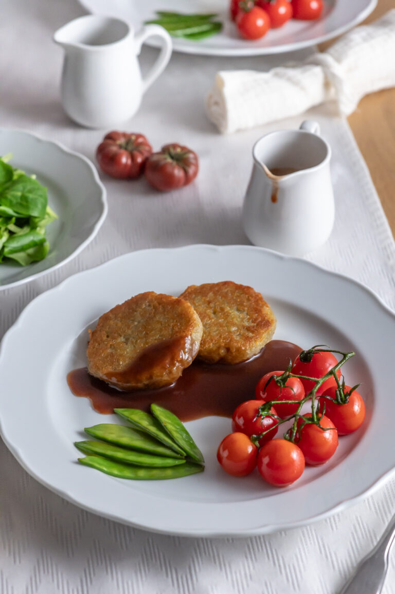 Vegane Bratensauce mit Rotwein