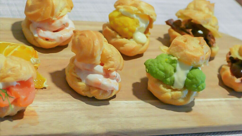 Herzhafte Windbeutel pikant gefüllt Rezepte-SilkesWelt.de