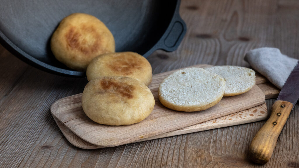 Pfannenbrötchen ohne Hefe Rezepte-SilkesWelt.de