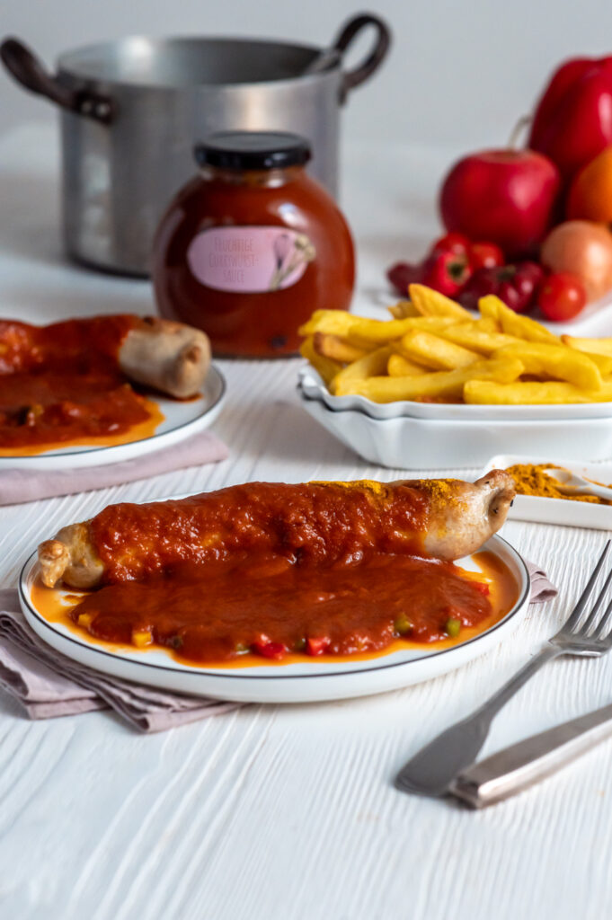 Weltbeste Fruchtige Currywurstsauce mit Orange und Paprika