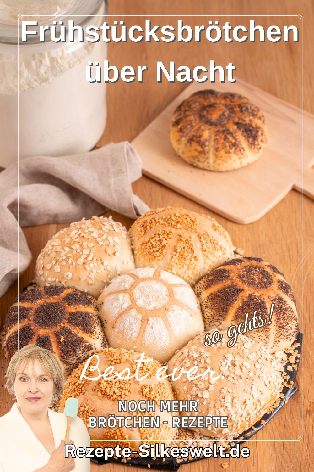Einfach Frühstücksbrötchen selbst backen