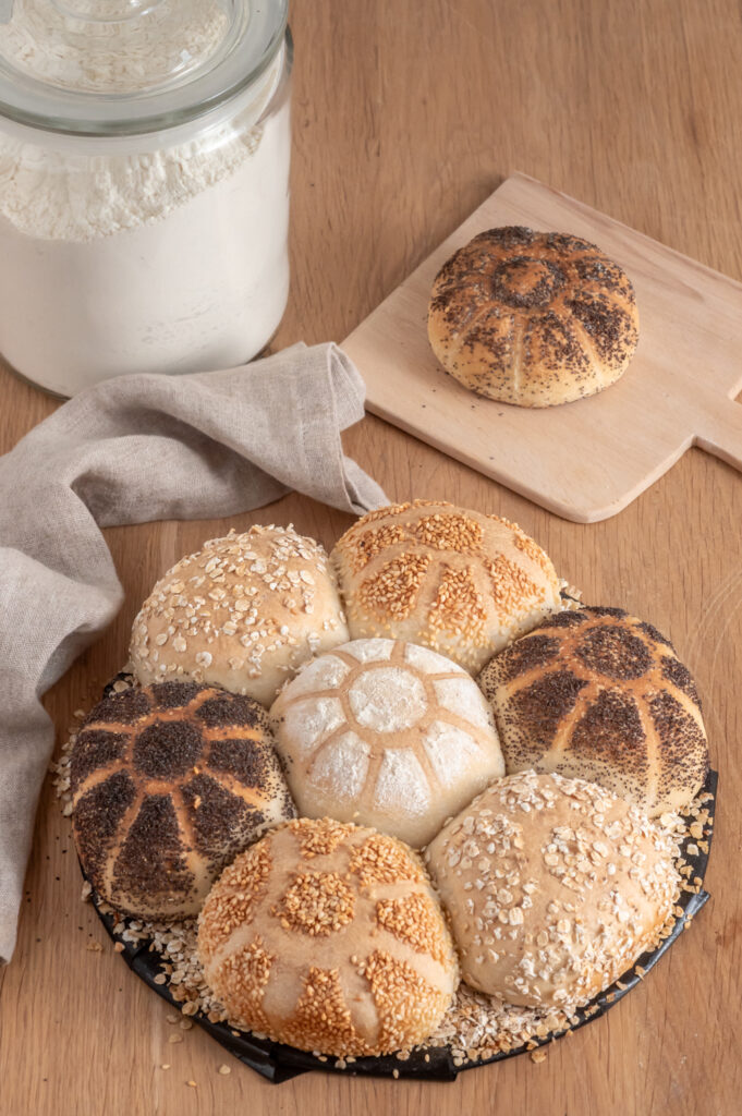 Einfache und knusprige Wasserweck Rezepte-SilkesWelt.de