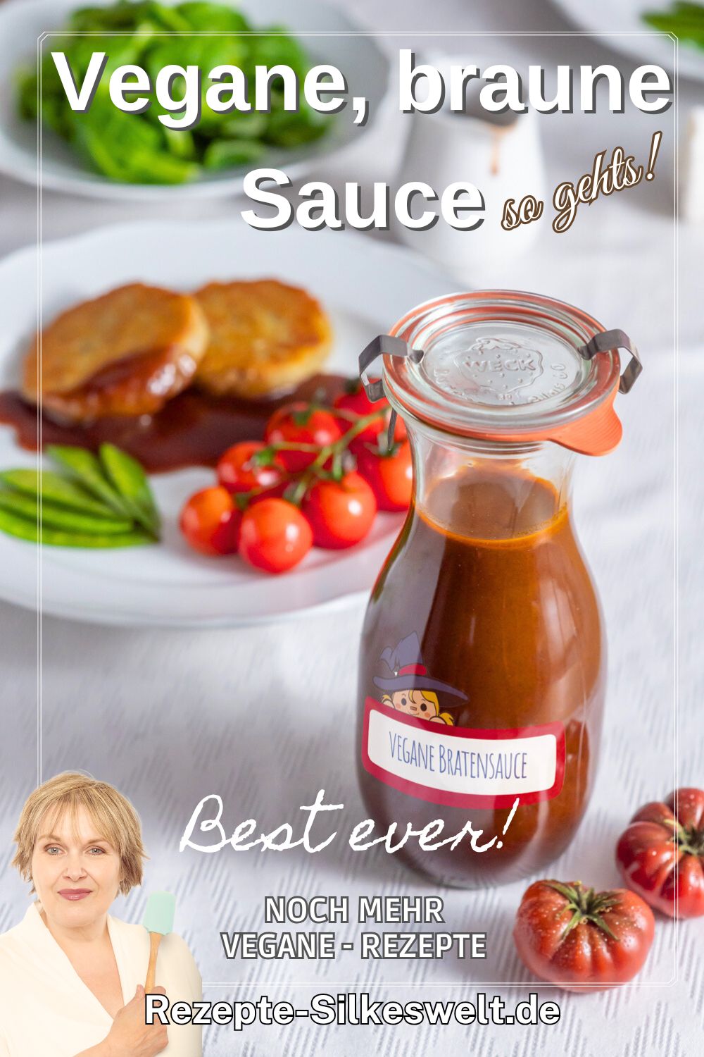 Vegane Bratensauce mit Rotwein Vegane Bratensauce mit Rotwein