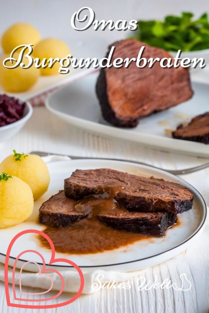 Mein Burgunderbraten Rezept Rezepte-SilkesWelt.de Rezept für Burgunderbraten einfach