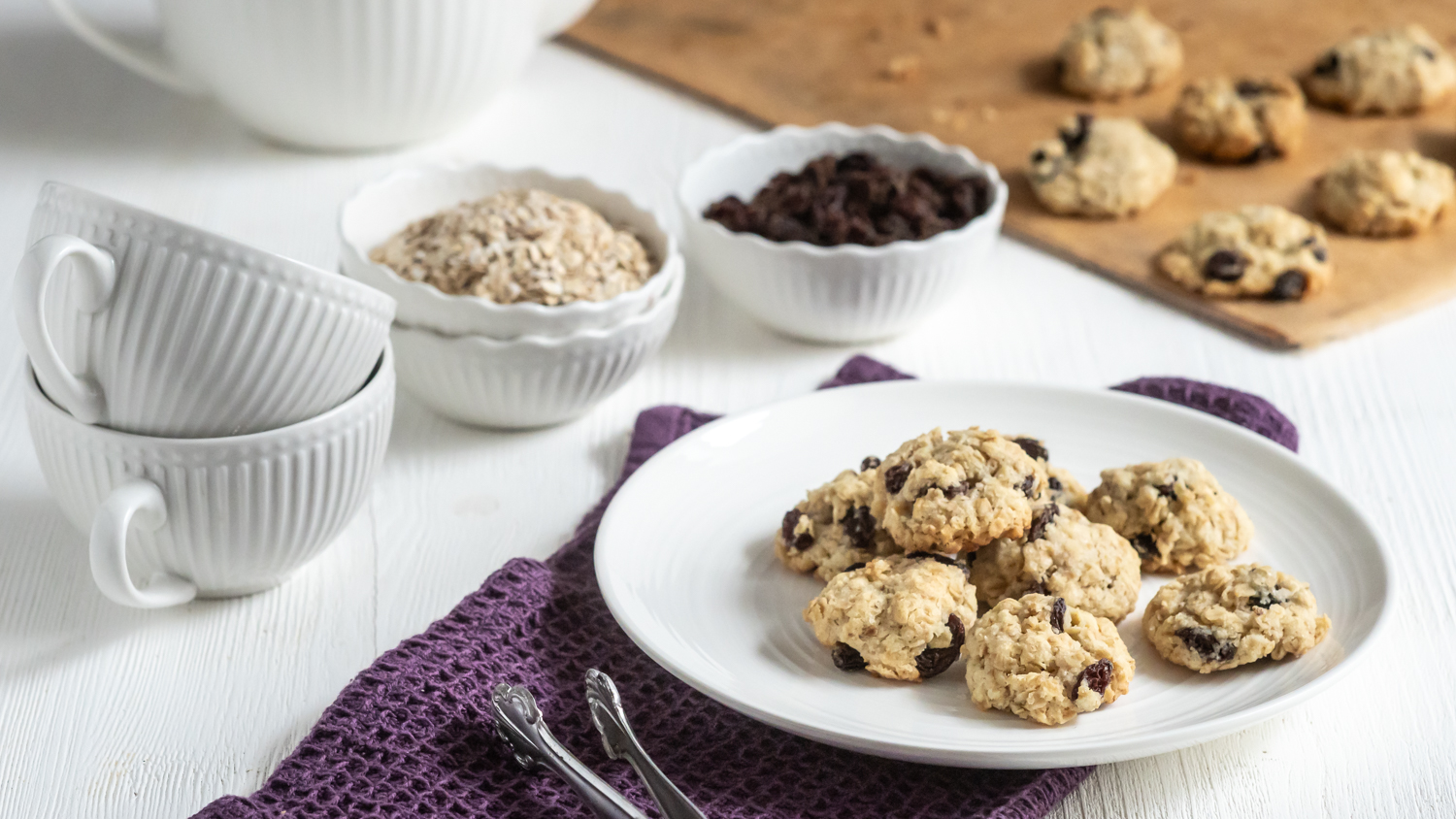 Knusprige Haferflockenkekse Rezepte-SilkesWelt.de