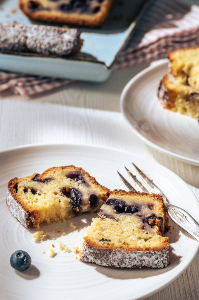 Schneller Heidelbeerkuchen - der schnellste Blitzkuchen Rezepte-SilkesWelt.de