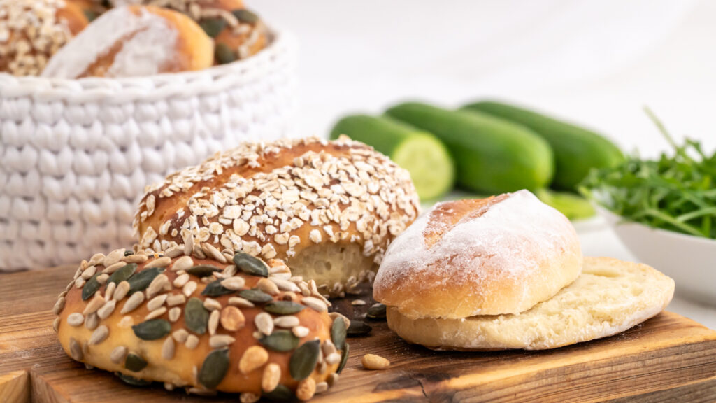 Schnelles Quarkbrötchen Rezept wie vom Bäcker