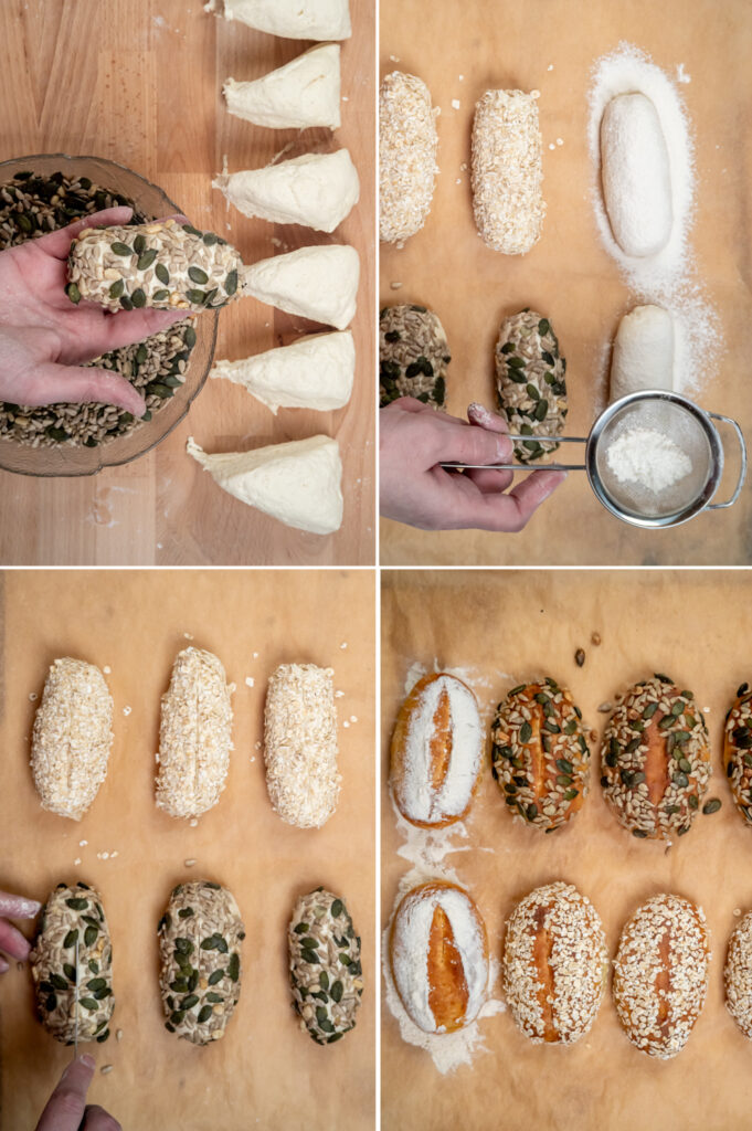 Einfache Quarkbrötchen Rezepte-SilkesWelt.de