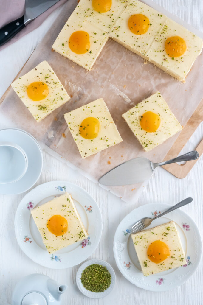 Spiegeleierkuchen vom Blech Rezepte-SilkesWelt.de