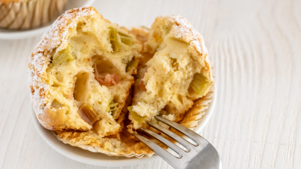 Rhabarbermuffins-Blitzrezept Rezepte-SilkesWelt.de