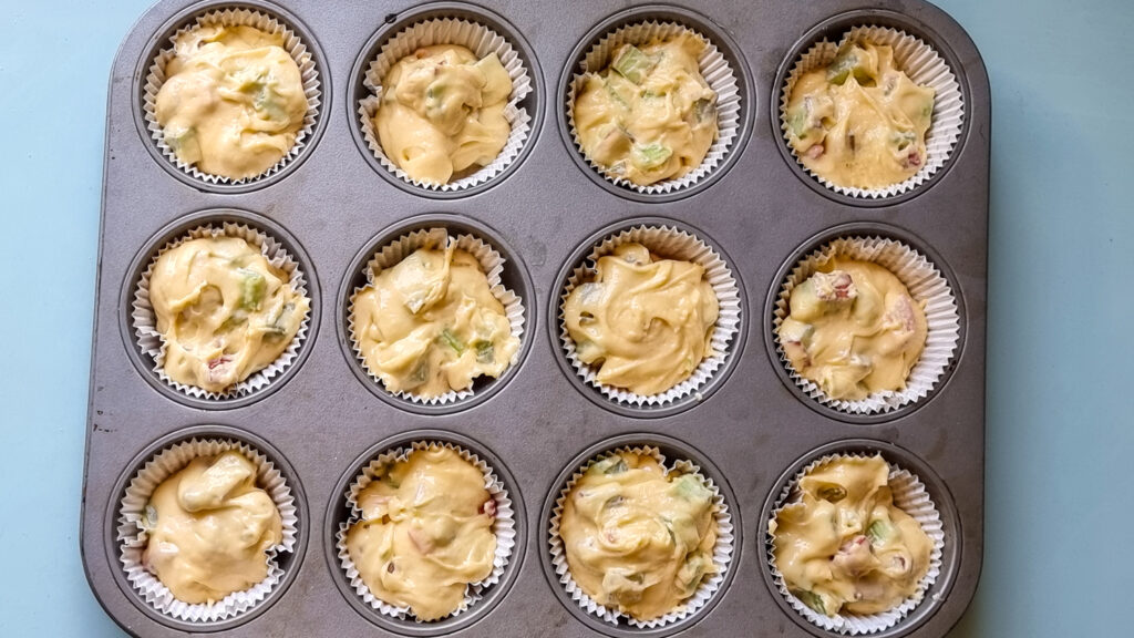 Rhabarbermuffins-Blitzrezept Rezepte-SilkesWelt.de