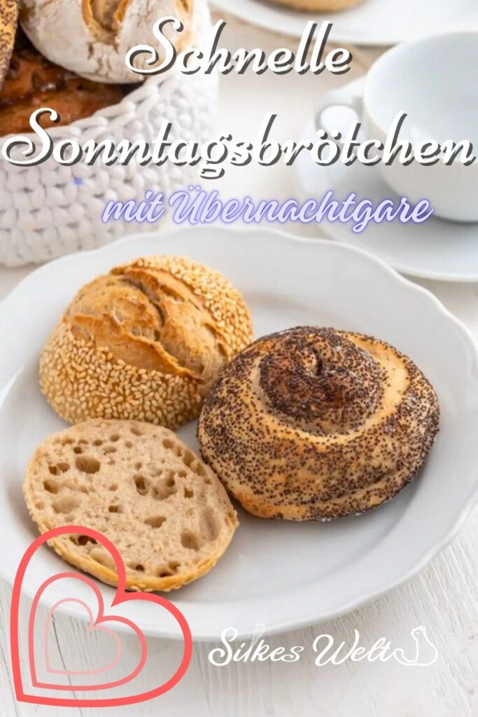 Vegane Sonntagsbrötchen Rezept selber machen