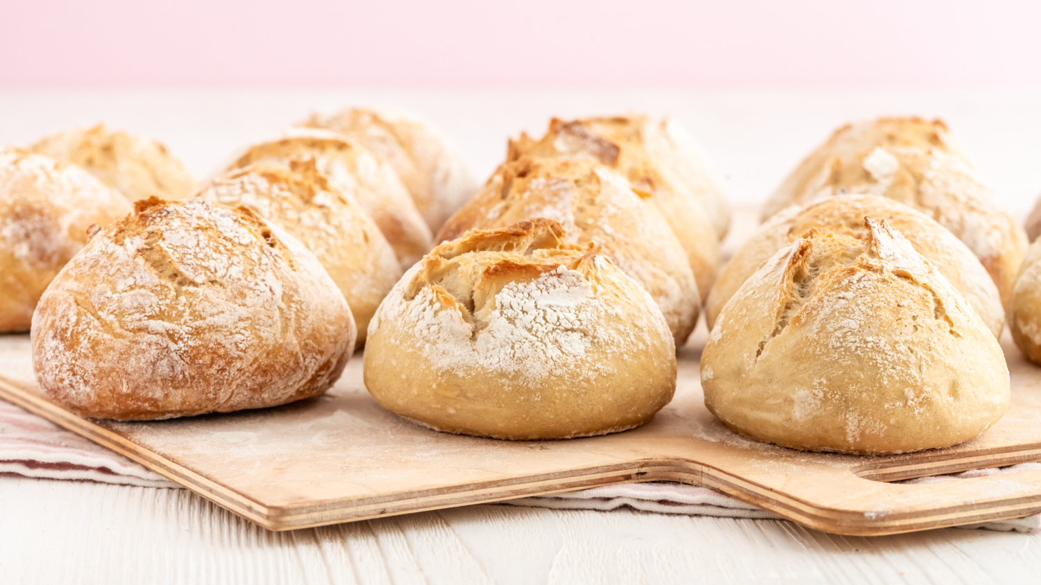 Einfache Dinkel-Ecken ohne formen Rezepte-SilkesWelt.de