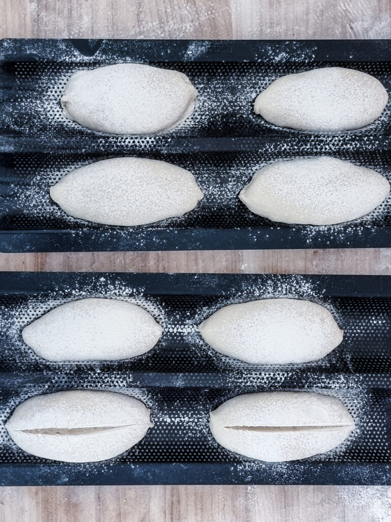 Einfache Brötchen mit Übernachtgare Rezepte-SilkesWelt.de