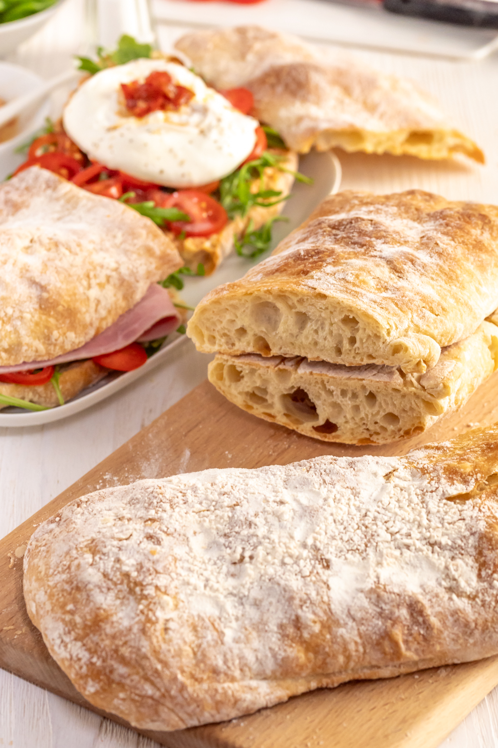 Rezept für Ciabatta ohne Kneten