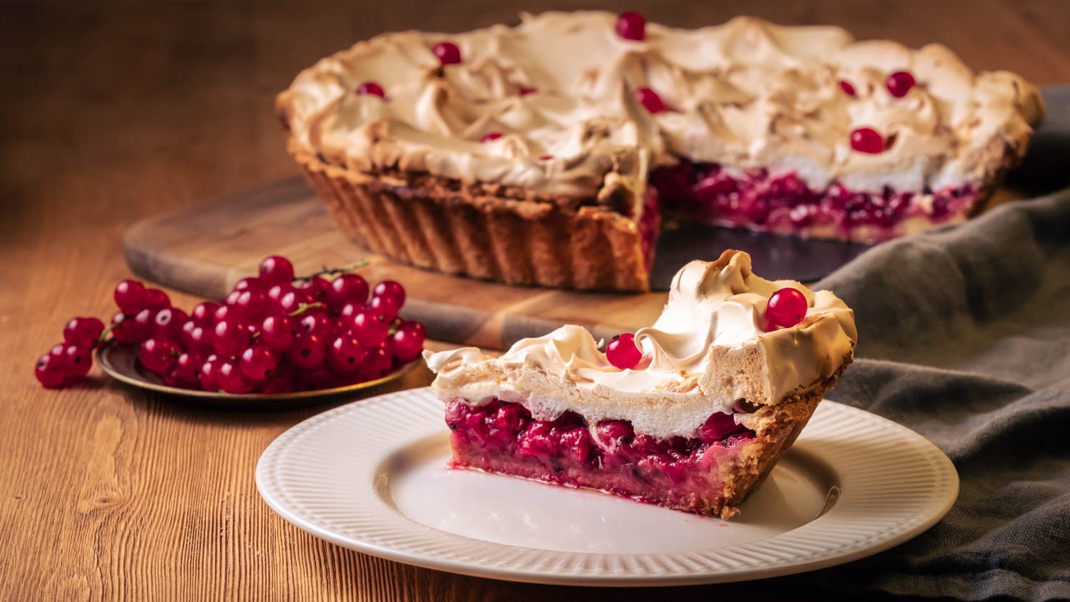 Johannisbeer-Baiser-Torte Rezept Rezepte-SilkesWelt.de Johannisbeer-Baiser-Torte Rezept Rezepte-SilkesWelt.de