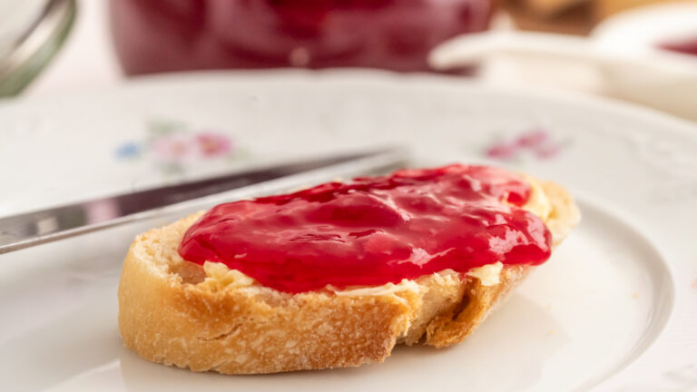 Johannisbeergelee Rezept mit Vanille veganes Rezept