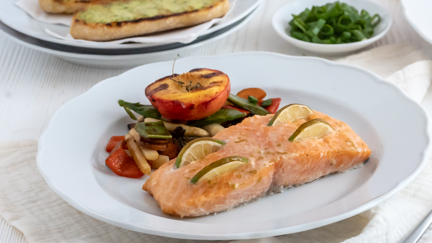 Gegrillte Pfirsiche in 5 Minuten Rezepte-SilkesWelt.de Gegrillte Pfirsiche in 5 Minuten Rezepte-SilkesWelt.de