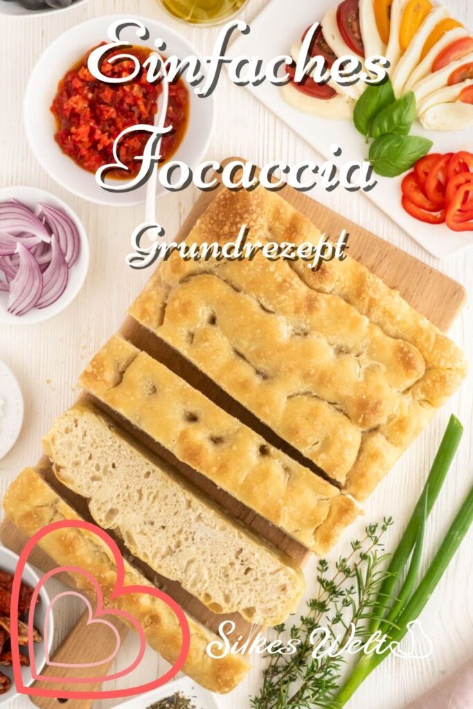 Rezept für einfache Focaccia zum selber machen