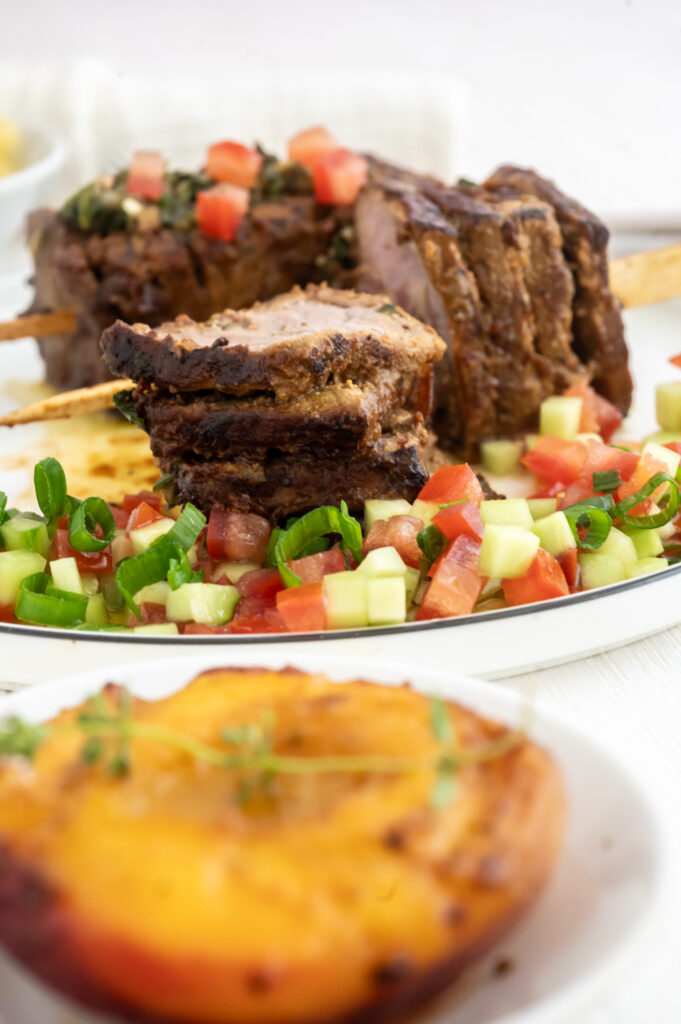 Ausgefallene Rouladenspieße vom Grill Rezepte-SilkesWelt.de