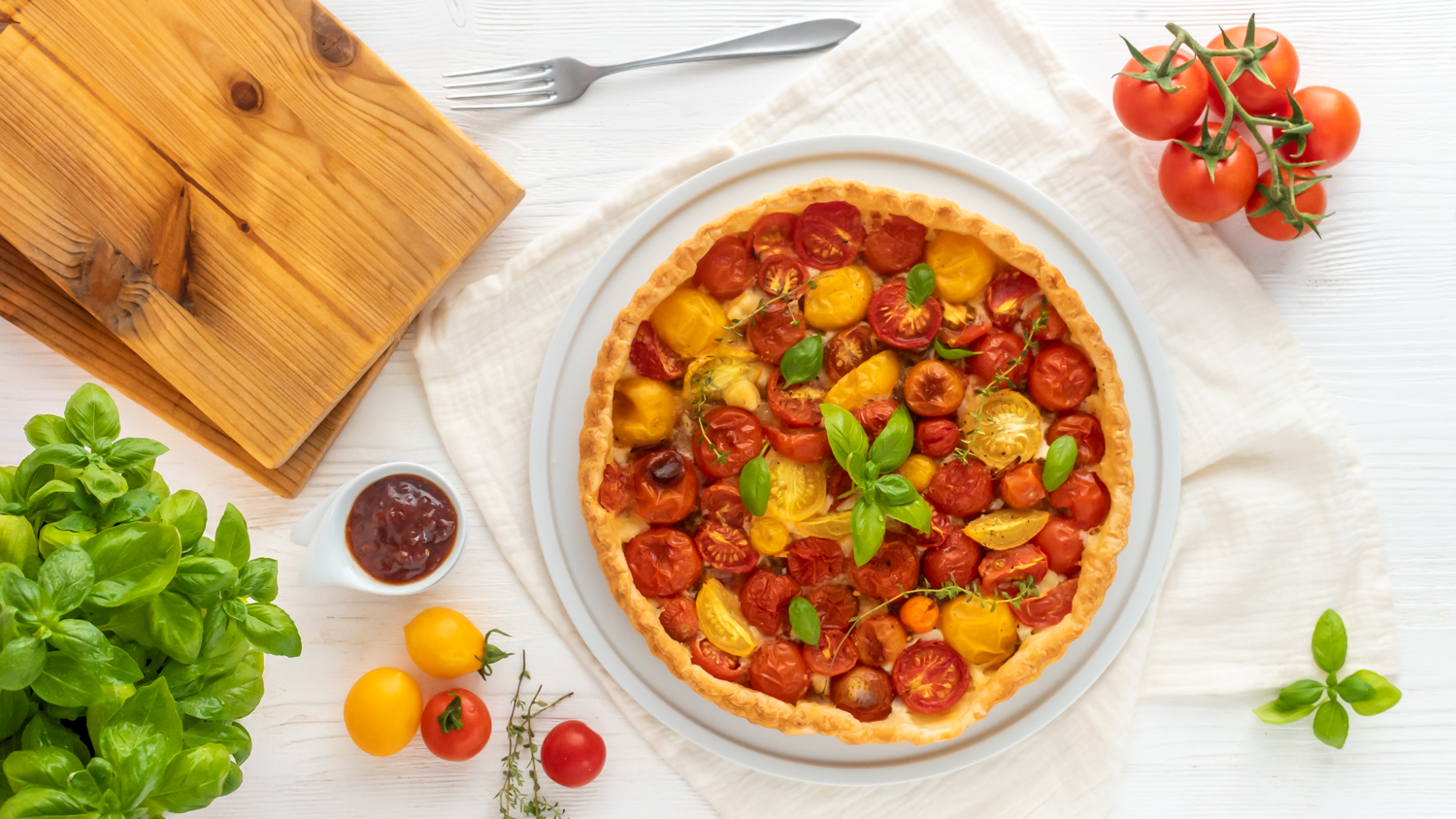 Einfache Pinsa Pomodoro, ala Silke Rezepte-SilkesWelt.de Einfache Pinsa Pomodoro, ala Silke Rezepte-SilkesWelt.de