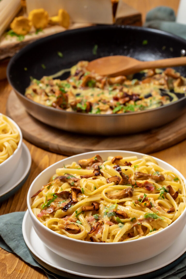 Wunderschne Pfifferlinge Rezepte Pasta Fotos