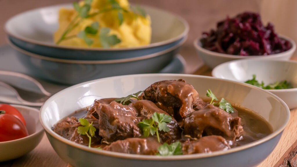 Saftgulasch wie bei Oma Rezepte-SilkesWelt.de