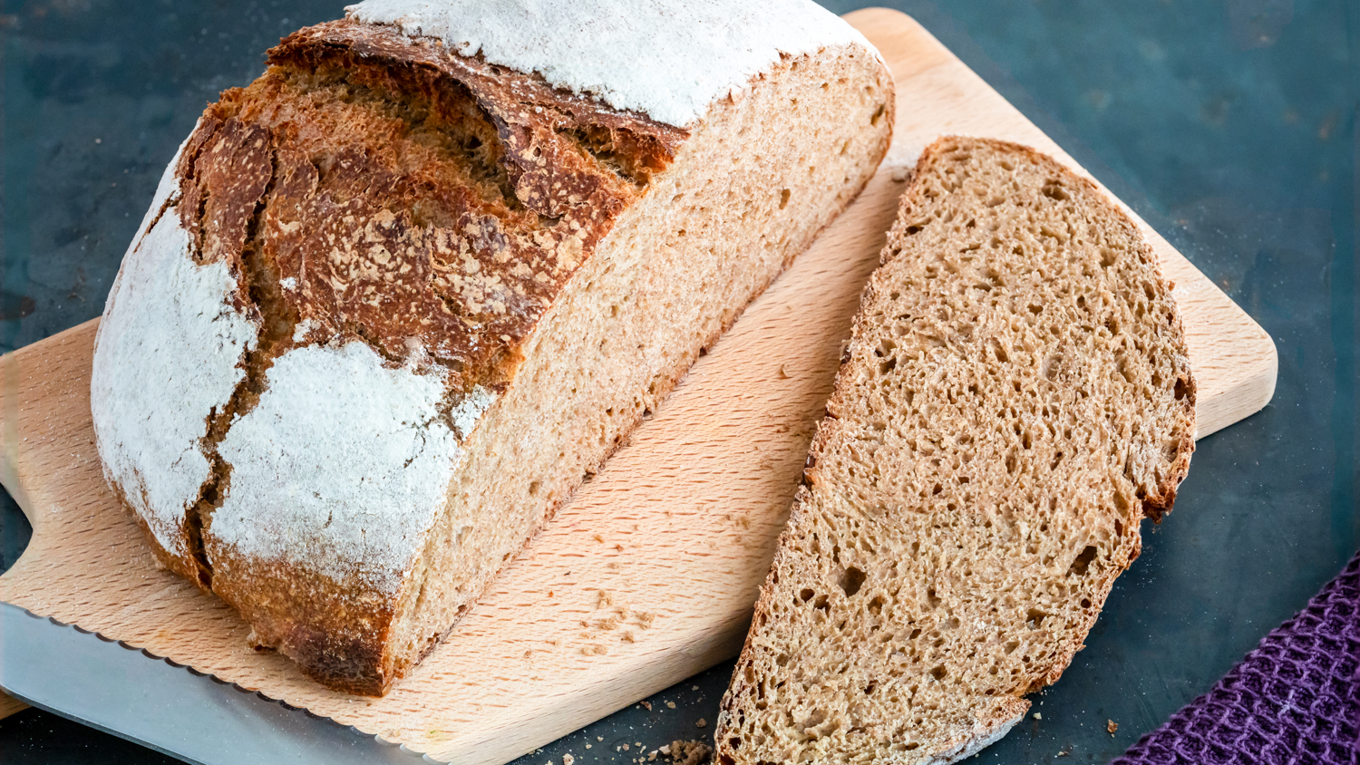 Einfaches Weizen-Sauerteigbrot Rezepte-SilkesWelt.de Einfaches Weizen-Sauerteigbrot Rezepte-SilkesWelt.de