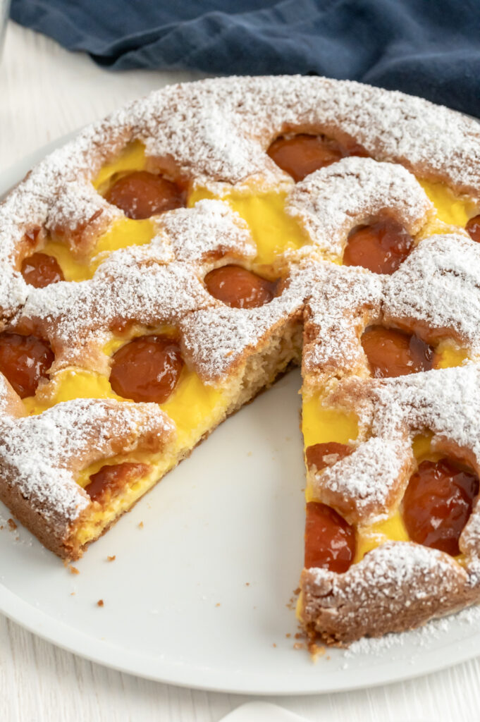 Aprikosen-Puddingkuchen selber machen, das beste Rezept