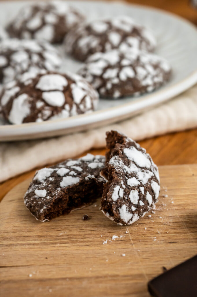 Chocolate Crinkle Cookies - saftig und weich Rezepte-SilkesWelt.de Chocolate Crinkle Cookies - saftig und weich Rezepte-SilkesWelt.de