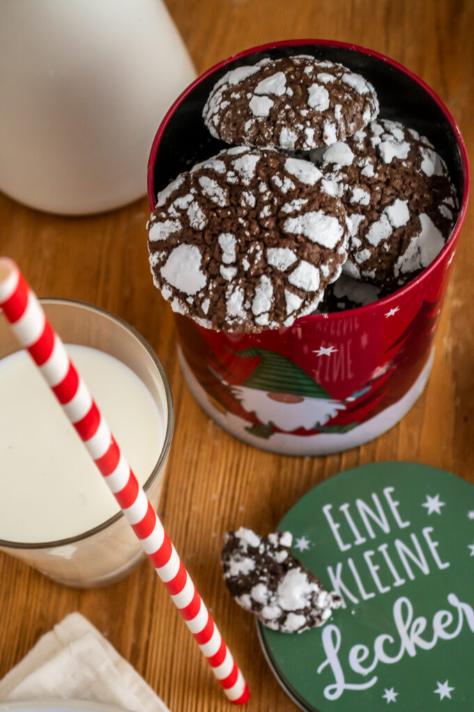 Chocolate Crinkle Cookies - saftig und weich Rezepte-SilkesWelt.de Chocolate Crinkle Cookies - saftig und weich Rezepte-SilkesWelt.de