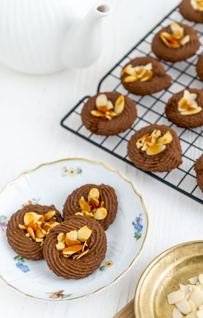 Schoko-Spritzgebäck wie bei Oma Rezepte-SilkesWelt.de