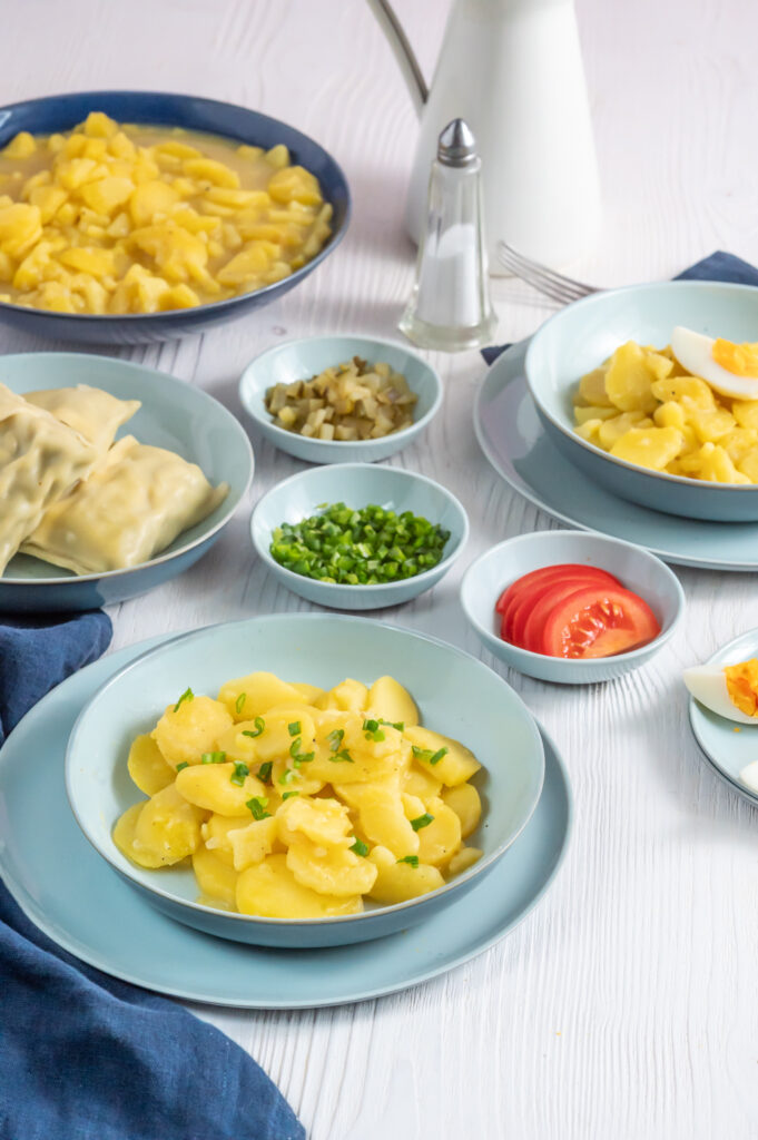 Einfacher Kartoffelsalat ohne Öl Rezepte-SilkesWelt.de Mein Rezept für Kartoffelsalat ohne Öl! Entdecke jetzt mein Rezept.