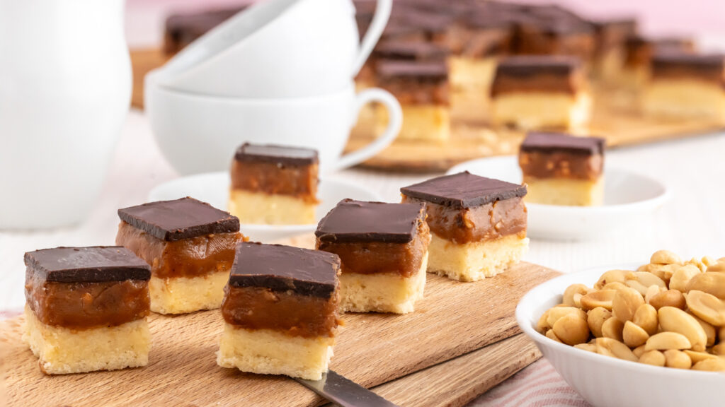 Einfache Erdnussbutter-Würfel Rezepte-SilkesWelt.de